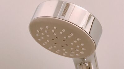 シャワーヘッドのつまり